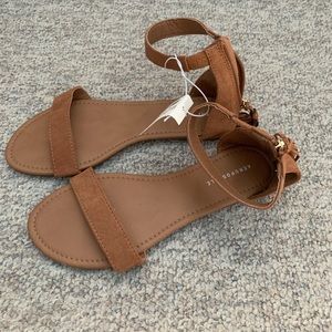 Tan sandals